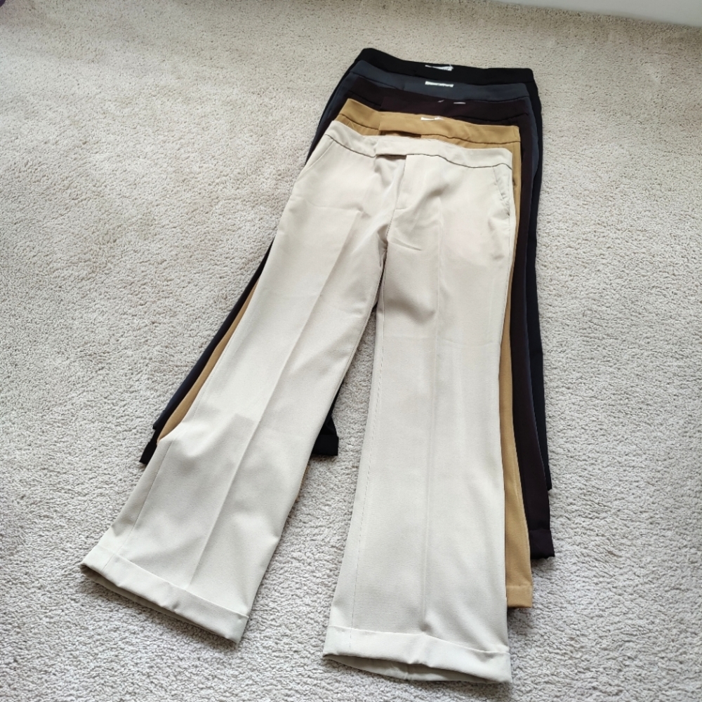 Wide Leg Dress Pants Petite